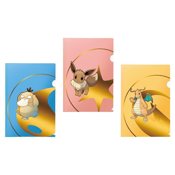 Pokemon Tournament Portfolio (Chartek) - Series 2 3-Pack (Psyduck, Eevee, Dragonite) - Ultra Pro #16403