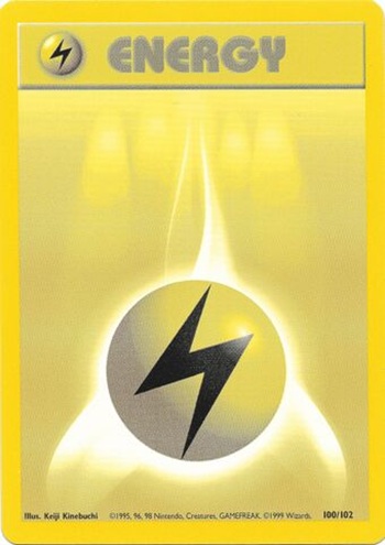 Lightning Energy (Base Set WoTC)