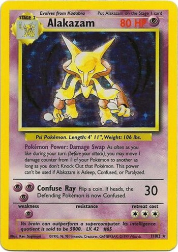 Alakazam (Base Set WoTC)