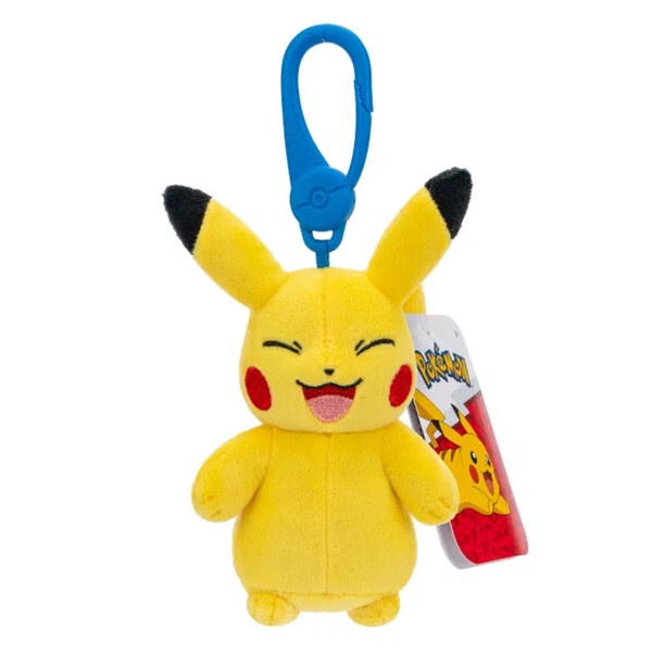 Pokémon - Pikachu - Clip On Plush/Bamse 10cm