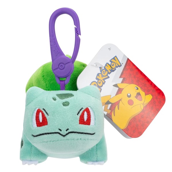 Pokémon - Bulbasaur - Clip On Plush/Bamse 10cm