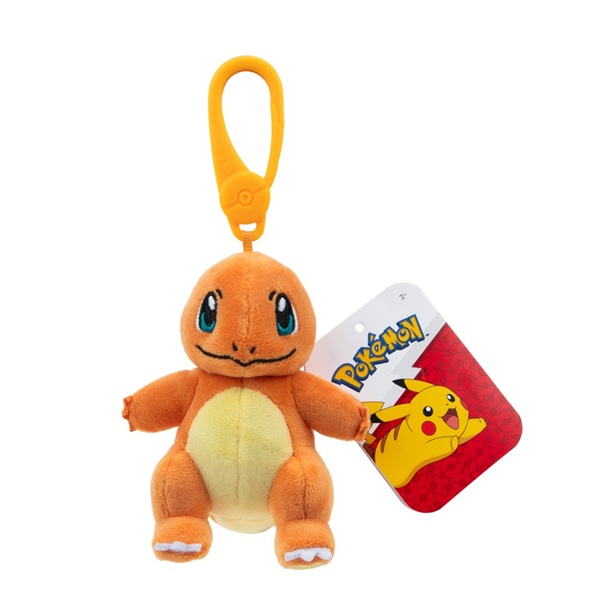 Pokémon - Charmander - Clip On Plush/Bamse 10cm
