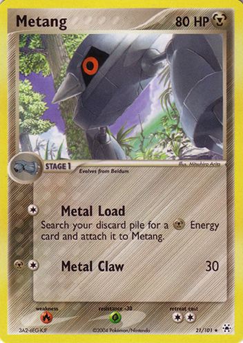 Metang  (EX Hidden Legends Nintendo)