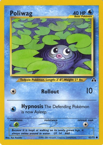 Poliwag (Neo Discovery WoTC)