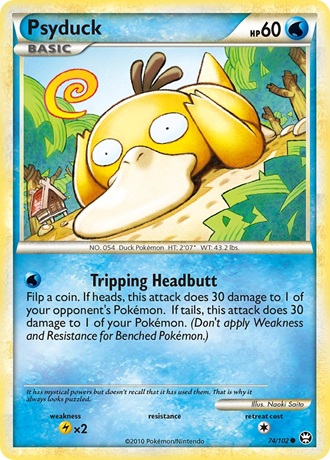 Psyduck (Pokemon HS: Triumphant)