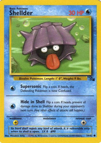 Shellder (Fossil WoTC)