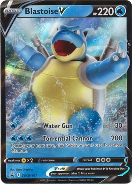 Blastoise V (Sword & Shield Promos)