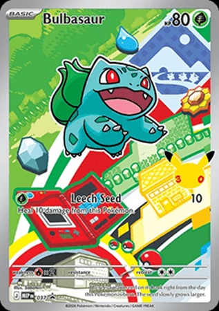 Bulbasaur (Black Star Promos - First Partner Illustration Collection)