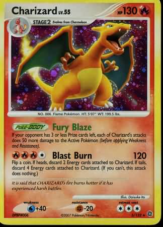 ! Charizard (Diamond and Pearl Secret Wonders Singles)