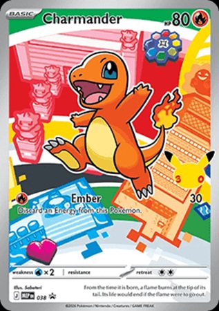 Charmander (Black Star Promos - First Partner Illustration Collection)