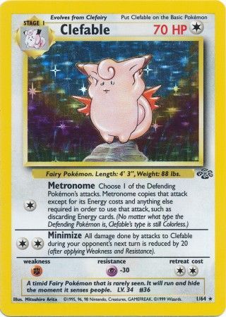 Clefable (Jungle WoTC)