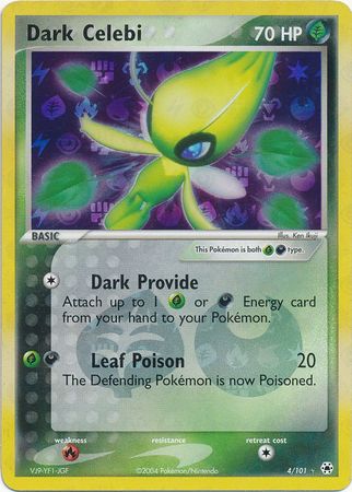 Dark Celebi (EX Hidden Legends Nintendo)