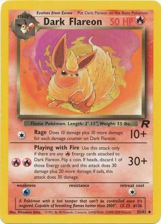 Dark Flareon (Team Rocket WoTC)