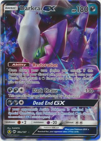 Darkrai GX (Pokemon Sun & Moon Black Star Promos)