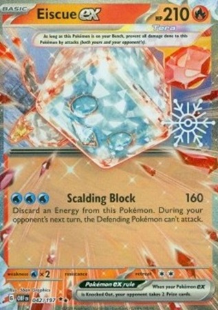 Eiscue ex - Snowflake Promo (Pokemon Advent Calendar 2024 Promos)