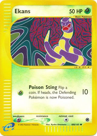 Ekans  (Expedition WoTC)