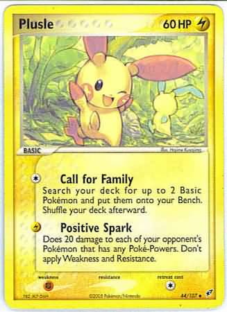 Plusle  (EX Deoxys Nintendo)