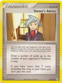 Steven's Advice (EX Hidden Legends Nintendo)