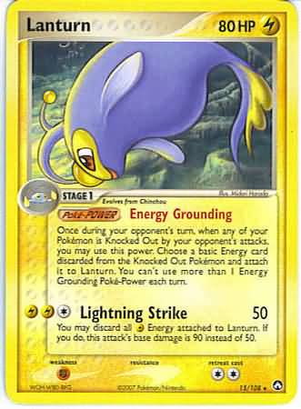 Lanturn (EX Power Keepers Nintendo)