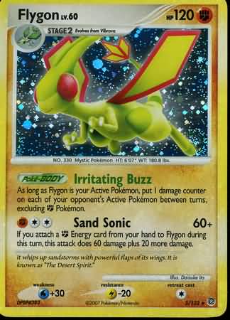 Flygon (Diamond and Pearl Secret Wonders Singles)