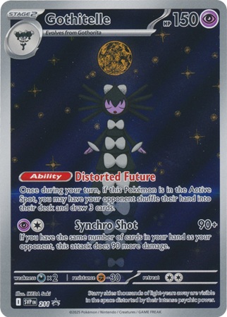Gothitelle (Pokemon Scarlet & Violet Black Star Promo)