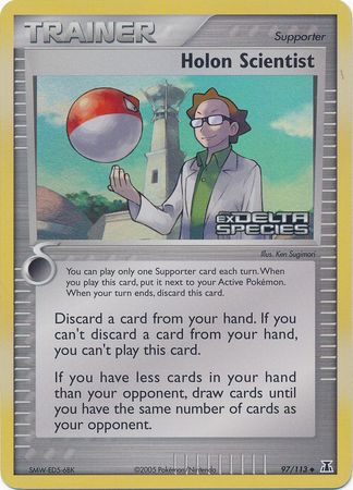 Holon Scientist  (EX Delta Species Nintendo)