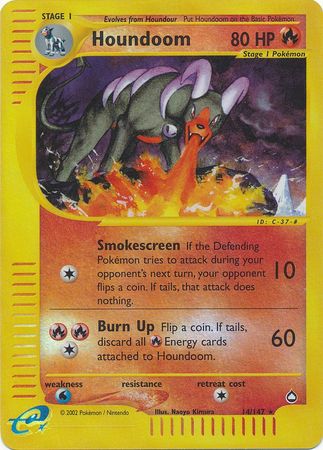 Houndoom  (Aquapolis Singles )