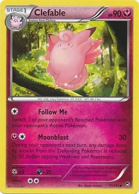 Clefable (Pokemon XY Furious Fists)