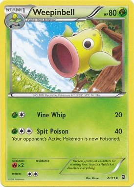 Weepinbell (Pokemon XY Furious Fists)