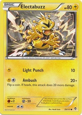 Electabuzz (Pokemon XY Furious Fists)