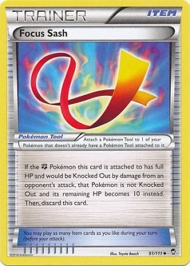 Focus Sash (Pokemon XY Furious Fists)