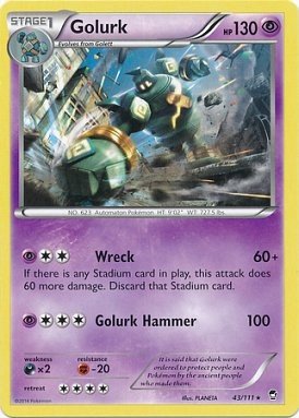 Golurk (Pokemon XY Furious Fists)