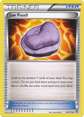 Jaw Fossil (Pokemon XY Furious Fists)