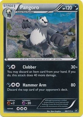Pangoro (Pokemon XY Furious Fists)