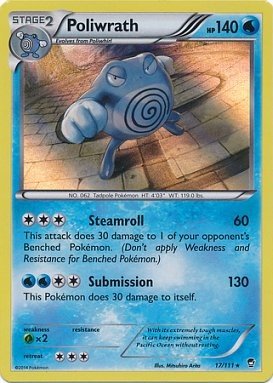 Poliwrath (Pokemon XY Furious Fists)