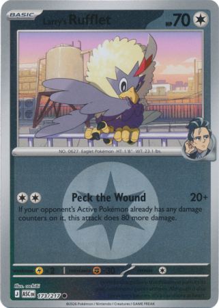 Larry's Rufflet - Energy Reverse Foil (Pokemon Mega Evolution: Ascended Heroes)