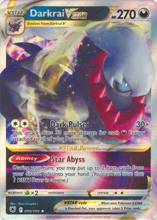 Darkrai VSTAR (Pokemon Sword & Shield: Astral Radiance)