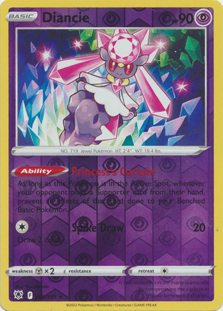 Diancie - Reverse Foil (Pokemon Sword & Shield: Astral Radiance)