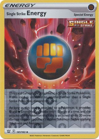 Single Strike Energy - Reverse Foil (Pokemon Sword & Shield: Battle Styles)
