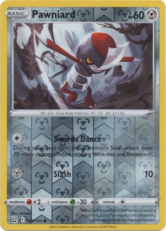 Pawniard - Reverse Foil (Pokemon Sword & Shield: Battle Styles)