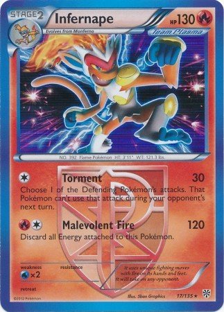 Infernape (Pokemon Black & White 8: Plasma Storm)