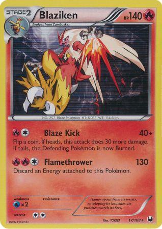 Blaziken (Pokemon Black & White: Dark Explorers)