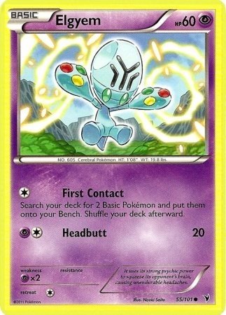 Elgyem (Pokemon Black & White: Noble Victories)