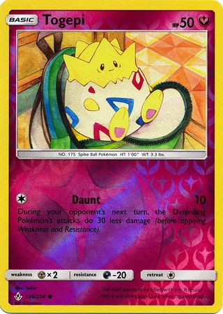Togepi (Pokemon Sun & Moon: Unbroken Bonds) (Reverse Foil)