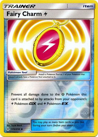 Fairy Charm (Lightning) (Pokemon Sun & Moon: Unbroken Bonds) (Reverse Foil)