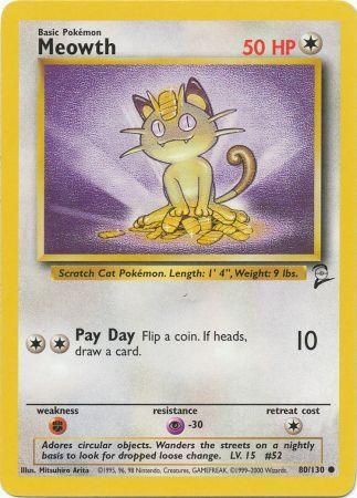 Meowth (Base 2 WoTC)