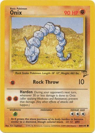 Onix (Base 2 WoTC)