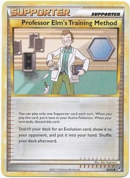 Professor Elm's Training Method (Pokemon Call Of Legends)