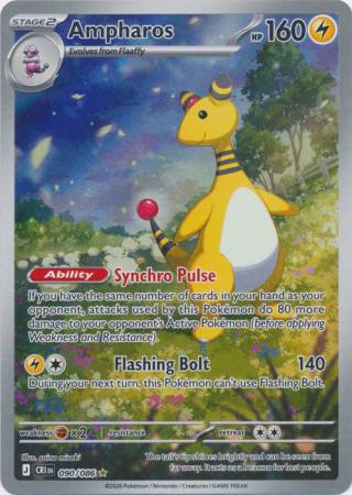 Ampharos (Pokemon Mega Evolution: Chaos Rising)