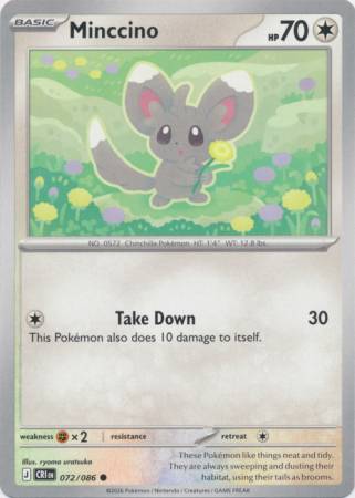 Minccino (Pokemon Mega Evolution: Chaos Rising)